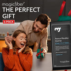 MagicFiber Microfiber Cleaning Cloth, 6 Pack - Premium Cloth for Glasses, Lens, Screens & More