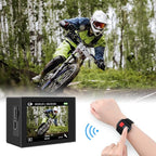 AKASO EK7000 Pro 4K30 Action Camera with Touch Screen EIS 131FT Waterproof Underwater Camera 5X Zoom Remote Control with Waterproof Floating Hand Grip Bundle and Carrying Case Accessories Kit Bundle