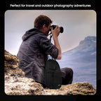 Tamrac Jazz 76 v2.0 Camera Sling Bag, Photography Backpack, Camera Case for Photography Accessories, Compact Camera Shoulder Bag for DSLR and Mirrorless Cameras, Crossbody Camera Bag – Black