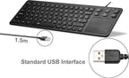 Vilros 15 Inch USB Keyboard with Touchpad-Great for Raspberry Pi