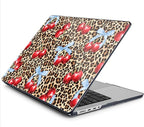 DONGKE for M4 MacBook Pro 16 Inch Case 2024 2023 2021 A3403 A3186 M3 A2991 M2 A2780 M1 A2485 Pro/Max Chip, Plastic Hard Shell Case & Keyboard Cover for Mac Pro 16 with Touch ID, Leopard & Cherry