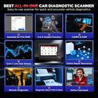LAUNCH X431 Pro V5.0 2025 New Generation Automotive Diagnostic Scanner Tool, OEM Bluetooth Bidirectional OBD2 Scan Tool with CANFD & DOIP, 38+ Special Functions for All Cars