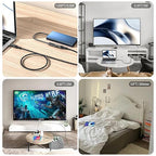USB C Extension Cable 10ft,usb c female to usb c male cable long,usc to usc extender cable usb 3.2 Extension 240W PD Fast Charging 20 Gbps Compatibility with Laptop Tablet Mobile Phone and more