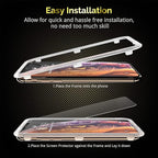 UNBREAKcable 3-Pack Screen Protector for iPhone 11 Pro/X/XS 5.8", 9H Premium Tempered Glass Screen Protector for iPhone X/iPhone Xs/iPhone 11 Pro [Easy Install, No Bubble, Anti-Scratch]