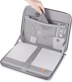DOMISO 17 inch Laptop Sleeve with Handle Shockproof Waterproof EVA Protective Case for 17.3" ZBook Fury 17.3 G8/MSI GS73VR Stealth Pro/HP Envy 17/LG Gram 17"/ROG Strix GL702VS, Dark Grey