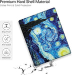 Compatible with MacBook Pro 13 inch Art Case Skin, 2022, 2021, 2020-2016 Release A2289/A2251/A2338 M1 Cover Hard Shell with Keyboard Cover & Screen Protector (The Starry Night by Vincent Van Gogh)