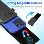 Mopaclle Phone Holster with 360° Rotating Clip,Cell Phone Belt Holder Compatible with iPhone 17 Pro Max/Air,iPhone 16 Pro Max,15 14 Pro Max & Plus,Galaxy S25+/S24+/S23+ & FE Models, Fit with Case On