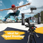 Zeadio Camera Video Rig Cage, Filmmaking Movie Making Rig, for All Camera Camcorder DSLR