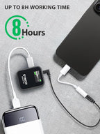 SYNCO Wireless Lavalier Microphone, G2(A2) MAX 2.4G Dual Transmitter 24 Hours Recording 656FT 8H for Online Class Vlog Stream YouTube for DSLR Phone Laptop, Professional-Lapel-Mics-for-Cameras