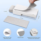Laptop Cleaning Kit, All in 1 Keyboard Cleaning kit for MacBook iPad iPhone, Compact Keyboard Cleaner with Brush and Spray for Tablet, Airpods, Earbud, Computer Screen, PC Monitor, White