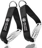 J Bryant Fitness Metal Gym Handles for Cable Machine Attachment Heavy Duty Aluminum Alloy Handle Grips Durable Workout Handles for Resistance Bands Pulley LAT Pull Down System
