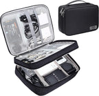 CILLA Electronics Organizer Travel, Travel Cord Organizer Case, Compact Electronics Accessories Bag for Cable, Cord, Charger, Phone