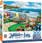 Masterpieces 300 Piece EZ Grip Jigsaw Puzzle - Coastal Getaway - 18"x24"