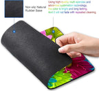 Kids Mouse pad Computer Mousepad with Comic Space with Planets and Spaceships Design Personalized Mouse mat for Laptop Computer Office Decoration Accessories Gift