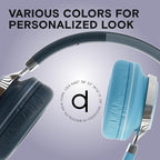 ARTIX CL750 USB C Wired Headphones with Mic & Volume Control Noise Isolating for iPhone 15-16, Samsung Computer Earphones Wired, On-Ear with Wire, Plug in and Play