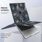 for MacBook Pro 16 inch Case 2019 2020 Release Model A2141, Plastic Hard Shell Cover with Keyboard Cover & Screen Protector for MacBook Pro 16 inch with Touch Bar & Touch ID, Luxury Floral