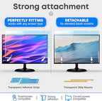23 inch Blue Light Blocking Screen Protector Panel for 16:9 Widescreen Computer Monitor and Laptop - PC Anti-UV Eye Protection Filter Film - Anti-Scratch Diagonal Frame Shield [1 Pack]