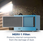 ALORAIR Commercial Dehumidifier 113 Pint, with drain Hose for Crawl Spaces, Basements, Industry Water Damage Unit, Compact, Portable, Auto Defrost, Memory Starting, 5 Years Warranty, Sentinel HD55