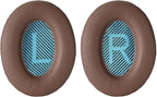 Aurivor Replacement Ear Pads Cushions for Bose QuietComfort QC 35 (ii) 25 15 2 Headphones, Upgraded Earpads for QC35 (ii) QC25 QC15 QC2 SoundTrue/SoundLink AE2/AE2i/AE2w Around-Ear Headphones (Brown)
