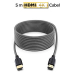 PowerBear 4K HDMI Cable 15 ft | High Speed Hdmi Cables, Braided Nylon & Gold Connectors, 4K @ 60Hz, Ultra HD, 2K, 1080P, ARC & CL3 Rated | for Laptop, Monitor, PS5, PS4, Xbox One, Fire TV, & More