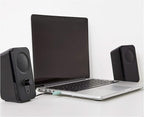 Amazon Basics Computer Speakers for Desktop or Laptop PC, AC-Powered (US Version), Black