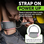Gradient Fitness Ankle Straps (2 Pack) | Ankle Strap for Cable Machine, Ankle Bands for Working Out, Cable Ankle Strap