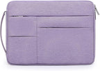 HYZUO 13.3-14 Inch Laptop Sleeve Bag for MacBook Pro 14 M5-M1, MacBook Air/Pro 13, 13.8-13 Surface Laptop/Book, Portable Notebook Case for 13" HP Dell Lenovo ThinkPad Asus Acer Samsung, Lilac Purple