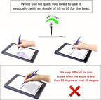 Skoloo Electronic Screen Touch Stylus,14 Pack 2 in 1 Slim Long Click Ink Stylus Ballpoint Pen For Universal Android Touch Screen Tablet Smartphone, Google Nexus, Samsung Galaxy, HTC, Multi-colored