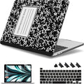 May Chen for MacBook Pro 13 Case 2022 2021 2020 Release Models: M2 M1 A2338 A2289 A2251, Plastic Hard Shell Case with Keyboard Cover for MacBook Pro 13 inch with Touch Bar fits Touch ID, Book