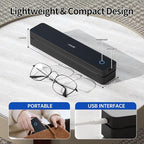 iDPRT Portable Printer Wireless for Travel, Inkless Bluetooth Thermal Printers for Home,Office,Vehicles203DPI,Supports 8.5" x 11" US Letter&A4 A5 Size,Compatible with Android and iOS Phones&PC