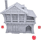 The Warehouse by Printable Scenery, 3D Printed Tabletop RPG Scenery and Wargame Terrain 28mm Miniatures