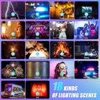 GVM Upgrade 800D RGB Video Light Kits with 2 Softboxes, Studio Lights with Bluetooth Control, 2 Packs Photography Lighting with 18 Lighting Scenes, led Panel Lights for Video Recording