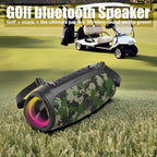 Portable Bluetooth Speaker 60W RMS,90W Peak Loud Subwoofer Wireless Stereo with HD Sound,8H Playtime IPX7 Waterproof for Party cmaping Beach (CAMO-60W RMS/90W Peak)
