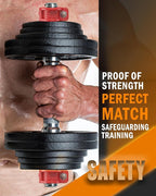 MAXRICH Barbell Clamp 1 inch Multiple Sizes & Adjustable Weight Clips for Quick Release Barbell Collars
