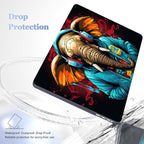 for MacBook Pro 16 inch Case 2019 2020 Release Model A2141, Plastic Hard Shell Cover with Keyboard Cover & Screen Protector for MacBook Pro 16 inch with Touch Bar & Touch ID, Elephant Hoodie