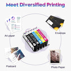 ONLYU 280XXL 281XXL Compatible for Canon Ink 280 and 281 Cartridges PGI-280XXL CLI-281XXL for Canon TR8520 Ink Cartridges for Pixma TR8620 TR8620a TS6320 TR7520 TS6120 TS6220 TS8220 TS9520 (5 Packs)