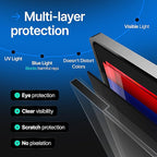 Acrylic 24 Inch Computer Privacy Screen Filter Compatible with 24 inch iMac (2021, 2022, 2023, 2024, M1, M3, M4) - 21.5" x 12.6" (547 x 320mm) - Monitor Frame Hanging Type