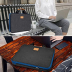 ZINZ Slim Expandable 13 13.3 13.6 14 Laptop Case Sleeve Compatible with MacBook Air/Pro 13-14 M1 M2 M3 2021-2023 Pro/Max,13.5 Surface Laptop 4/3,B01K03
