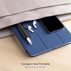 ELETIUO Silicone Pencil Holder Sleeve,Compatible with Apple Pencil (USB-C),Apple Pencil 1st/ 2nd Generation,Strong Adhesive Sticky Attached to iPad Case for Stylus Pens,Black