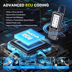 MUCAR CDE900S Bidirectional Scan Tool Fit for Ford, OEM Full Systems Car Code Reader, All Services, Bi Directional OBD2 Scanner with ECU Coding, Wireless Update