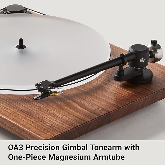 U-Turn Audio - Orbit Plus (Gen 2) Turntable with Built-in Preamp, Walnut