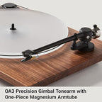 U-Turn Audio - Orbit Plus (Gen 2) Turntable with Built-in Preamp, Walnut