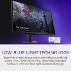 Alienware 27 4K Dual-Resolution Gaming Monitor - AW2725QF - 4K at 180Hz and FHD at 360Hz, 0.5ms GTG 1ms GTG (Extreme Mode), VESA AdaptiveSync, NVIDIA G-SYNC Compatible, HDMI/DP/USB 3.2 Gen1 - Black