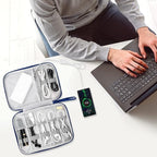 SELLYFELLY Electronics Organizer Travel Cord Organizer Case Compact Electronics Accessories Bag for Cable, Cord, Charger, Phone, Hard Drive