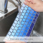 Allinside Ombre Blue Cover for Apple Magic Keyboard (MLA22LL/A) with US Layout