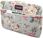 Canvaslove Grey Rose Laptop Sleeve Case Bag with Pocket for MacBook Air 13 inch,iPad Pro 13 inch and 13.3 inch-13.5 inch Laptops