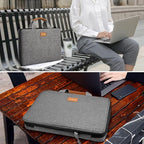 ZINZ Slim Expandable Laptop Case 13 Inch Sleeve Upgraded Protective Durable Recycled Briefcase for 13" MacBook Air/Pro M1/M2, iPad Pro 12,9, Surface Pro 3/4/5/6/2017 12.3",XPS 13,D01G03