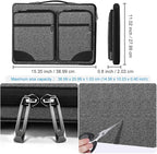 Hseok Laptop Sleeve 15 15.6 16 inches Case Protective PC Briefcase for Commuting and Business trip，BJP-Dark