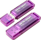 INLAND Micro Center Super Speed 256GB 2-Pack Ultra Flash Drive USB 3.0/USB3.1 Gen1 Memory Stick with Keychain Thumb Drive Photo Stick Jump Drive