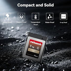 PERGEAR 1TB Cfexpress 4.0 Type B Memory Card(Master Series),3500MB/s Write Speed & 3400MB/s Read Speed,8k RAW Video Recording & Photo,Compatible with C500 Mark III,1DX Mark III;Z6,Z7II,Z9,D850;DC-S1